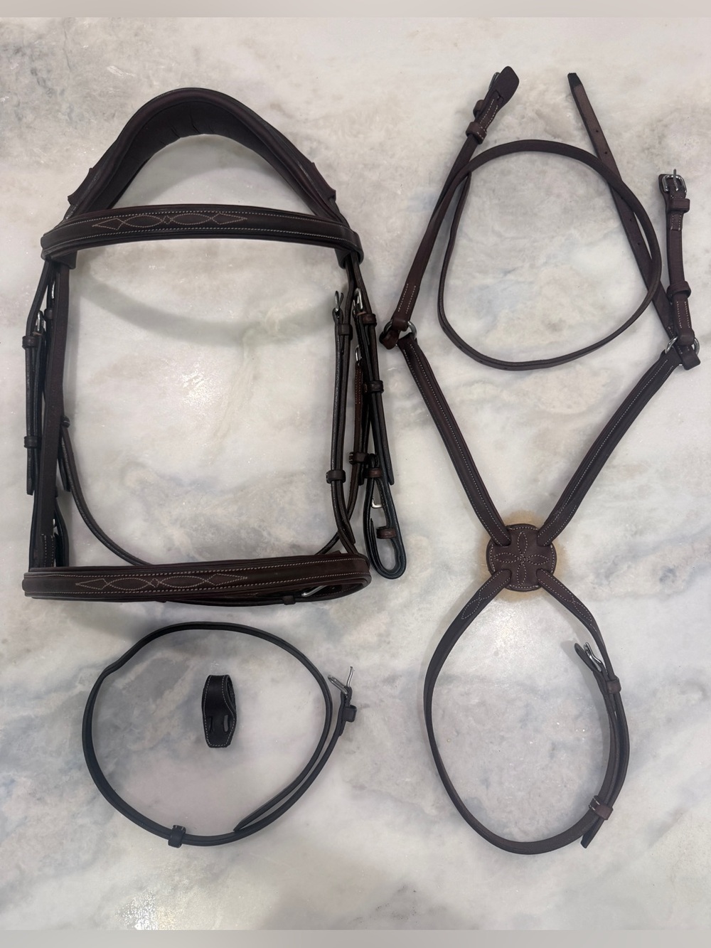 CWD Anatomical Bridle | Choice of Figure 8 or Hunter Noseband | Excellent! Sz 3